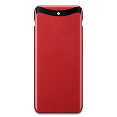 Coque Plastique Rigide Mat Serge pour Oppo Find X Super Flash Edition Rouge