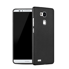 Coque Plastique Rigide Sables Mouvants pour Huawei Mate 7 Noir