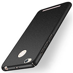 Coque Plastique Rigide Sables Mouvants pour Xiaomi Redmi 3 Pro Noir