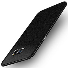 Coque Plastique Rigide Sables Mouvants Q01 pour Samsung Galaxy Note 5 N9200 N920 N920F Noir