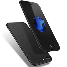 Coque Plastique Rigide Sables Mouvants Q02 pour Apple iPhone 7 Plus Noir