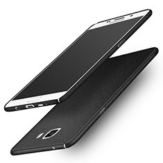 Coque Plastique Rigide Sables Mouvants R01 pour Samsung Galaxy A9 Pro (2016) SM-A9100 Noir