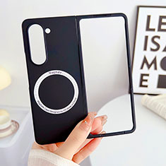 Coque Plastique Rigide Sans Cadre Etui Housse Mat avec Mag-Safe Magnetic Magnetique BH1 pour Samsung Galaxy Z Fold5 5G Noir