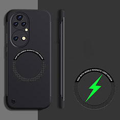 Coque Plastique Rigide Sans Cadre Etui Housse Mat avec Mag-Safe Magnetic Magnetique pour Huawei P50 Noir