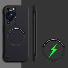 Coque Plastique Rigide Sans Cadre Etui Housse Mat avec Mag-Safe Magnetic Magnetique pour Huawei P60 Noir