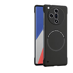 Coque Plastique Rigide Sans Cadre Etui Housse Mat avec Mag-Safe Magnetic Magnetique pour Oppo Find X7 Ultra 5G Noir