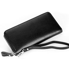 Coque Pochette Cuir Universel H13 pour Realme C35 Noir