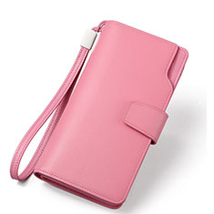 Coque Pochette Cuir Universel H38 pour Samsung Galaxy Fresh Trend Duos S7392 Rose