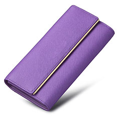 Coque Pochette Cuir Universel K01 pour Samsung Wave Ii S8530 Violet