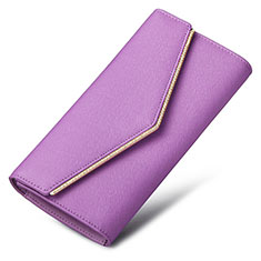 Coque Pochette Cuir Universel K03 pour Sony Xperia XZ Premium Violet