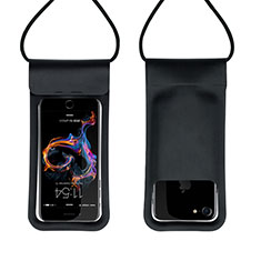 Coque Pochette Etanche Waterproof Universel W06 pour Huawei Honor X9a 5G Noir