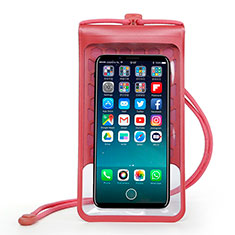 Coque Pochette Etanche Waterproof Universel W15 pour Xiaomi Mi 6 Rouge