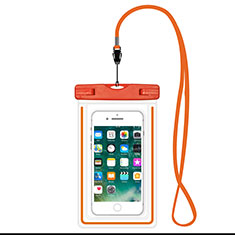 Coque Pochette Etanche Waterproof Universel W16 pour Sony Xperia 10 V Orange