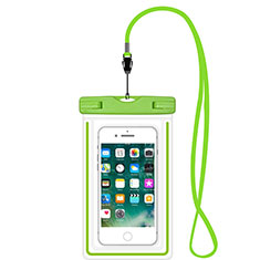 Coque Pochette Etanche Waterproof Universel W16 pour Apple iPhone 15 Pro Vert