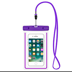 Coque Pochette Etanche Waterproof Universel W16 pour Oppo Find N2 5G Violet