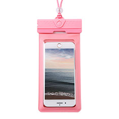 Coque Pochette Etanche Waterproof Universel W17 pour Samsung Galaxy Note Pro 12.2 P900 LTE Rose