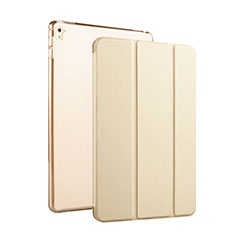 Coque Portefeuille Cuir Stand pour Apple iPad Pro 9.7 Or