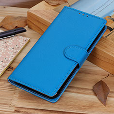 Coque Portefeuille Livre Cuir Etui Clapet A01D pour Motorola Moto Edge 40 Neo 5G Bleu Ciel