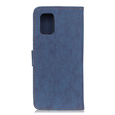 Coque Portefeuille Livre Cuir Etui Clapet A01D pour Motorola Moto Edge S 5G Bleu