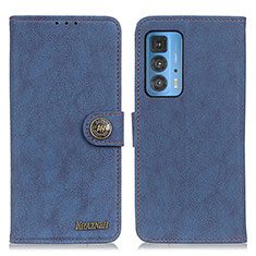 Coque Portefeuille Livre Cuir Etui Clapet A01D pour Motorola Moto Edge S Pro 5G Bleu