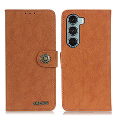 Coque Portefeuille Livre Cuir Etui Clapet A01D pour Motorola Moto Edge S30 5G Marron