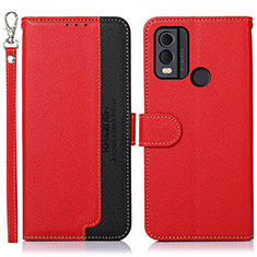 Coque Portefeuille Livre Cuir Etui Clapet A01D pour Nokia C22 Or