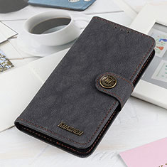 Coque Portefeuille Livre Cuir Etui Clapet A01D pour OnePlus 9 5G Noir