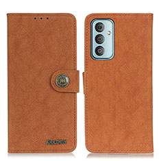 Coque Portefeuille Livre Cuir Etui Clapet A01D pour Samsung Galaxy M23 5G Marron