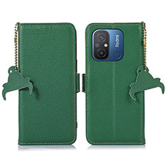 Coque Portefeuille Livre Cuir Etui Clapet A01D pour Xiaomi Redmi 11A 4G Vert