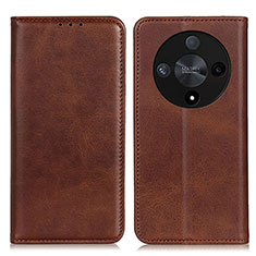 Coque Portefeuille Livre Cuir Etui Clapet A02D pour Huawei Honor Magic6 Lite 5G Marron