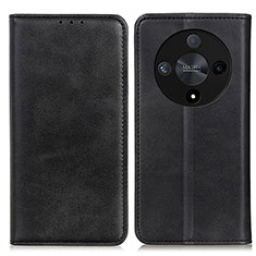 Coque Portefeuille Livre Cuir Etui Clapet A02D pour Huawei Honor X9b 5G Noir