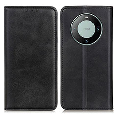 Coque Portefeuille Livre Cuir Etui Clapet A02D pour Huawei Mate 60 Noir