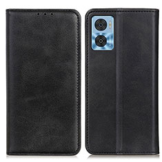 Coque Portefeuille Livre Cuir Etui Clapet A02D pour Motorola Moto E22i Noir