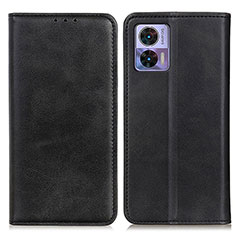 Coque Portefeuille Livre Cuir Etui Clapet A02D pour Motorola Moto Edge 30 Neo 5G Noir