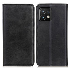 Coque Portefeuille Livre Cuir Etui Clapet A02D pour Motorola Moto Edge 40 Pro 5G Noir