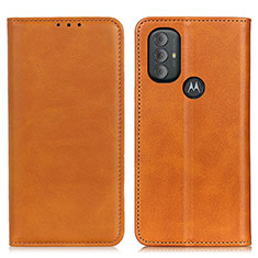 Coque Portefeuille Livre Cuir Etui Clapet A02D pour Motorola Moto G Power (2022) Brun Clair