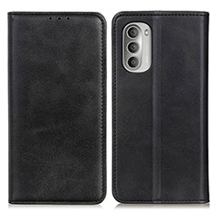 Coque Portefeuille Livre Cuir Etui Clapet A02D pour Motorola Moto G Stylus (2022) 4G Noir