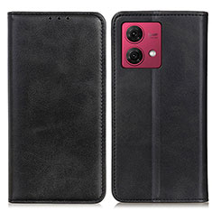 Coque Portefeuille Livre Cuir Etui Clapet A02D pour Motorola Moto G84 5G Noir