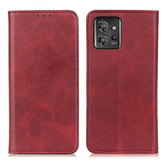 Coque Portefeuille Livre Cuir Etui Clapet A02D pour Motorola ThinkPhone 5G Rouge