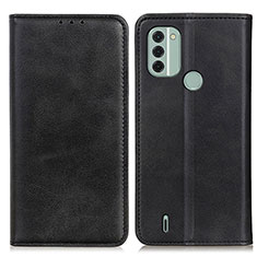 Coque Portefeuille Livre Cuir Etui Clapet A02D pour Nokia C31 Noir