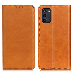 Coque Portefeuille Livre Cuir Etui Clapet A02D pour Nokia G100 Brun Clair