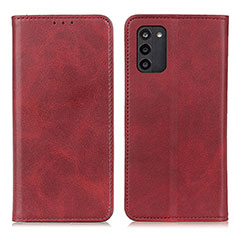 Coque Portefeuille Livre Cuir Etui Clapet A02D pour Nokia G100 Rouge