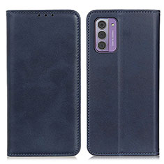 Coque Portefeuille Livre Cuir Etui Clapet A02D pour Nokia G310 5G Bleu