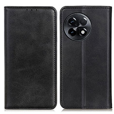 Coque Portefeuille Livre Cuir Etui Clapet A02D pour OnePlus 11R 5G Noir