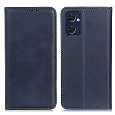 Coque Portefeuille Livre Cuir Etui Clapet A02D pour Oppo Find X5 Lite 5G Bleu