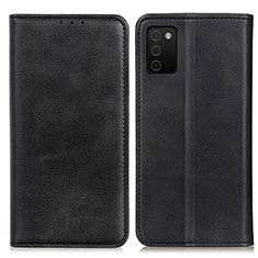 Coque Portefeuille Livre Cuir Etui Clapet A02D pour Samsung Galaxy A03s Noir