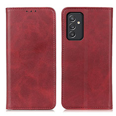 Coque Portefeuille Livre Cuir Etui Clapet A02D pour Samsung Galaxy A15 4G Rouge