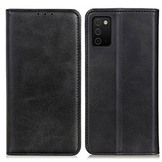 Coque Portefeuille Livre Cuir Etui Clapet A02D pour Samsung Galaxy F02S SM-E025F Noir
