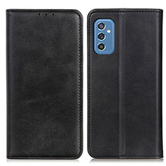 Coque Portefeuille Livre Cuir Etui Clapet A02D pour Samsung Galaxy M52 5G Noir