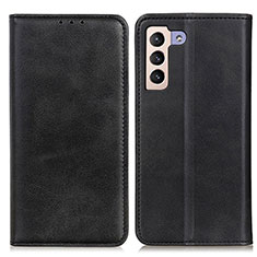 Coque Portefeuille Livre Cuir Etui Clapet A02D pour Samsung Galaxy S21 5G Noir